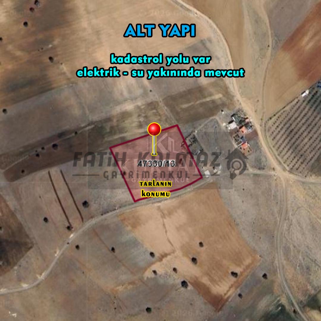 Meram Çayırbağı'nda Satılık Tarla - Müstakil Tapu - 10.341 M2