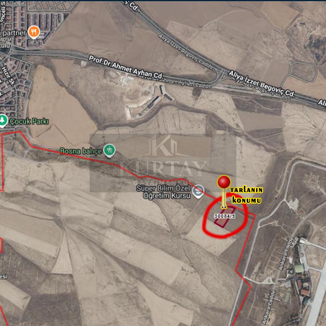 Selçuklu Sancak'da Satılık Tarla - Hisseli - 412 M2